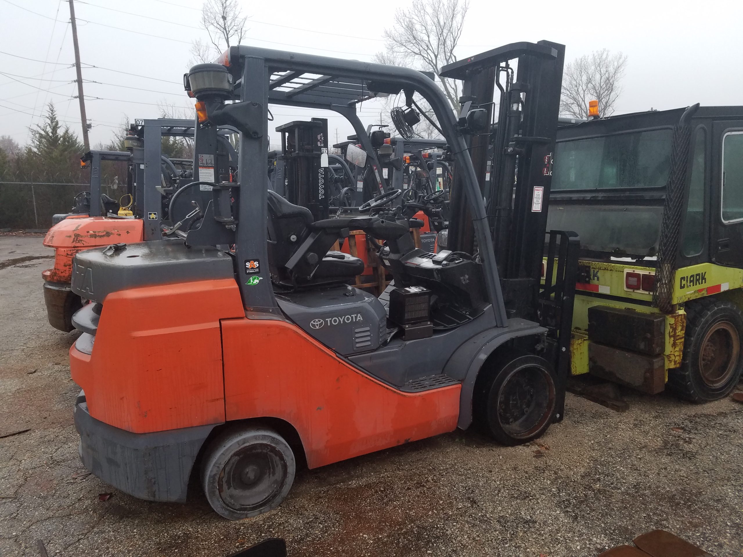 2014 TOYOTA 8FGC45U (2 AVAILABLE)